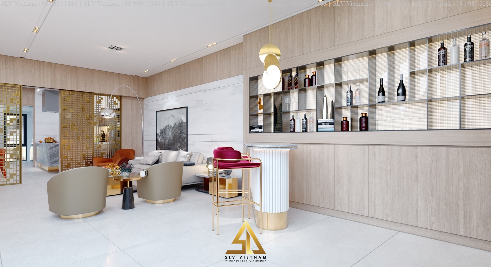 Phòng khách (view 2) SLV Vietnam