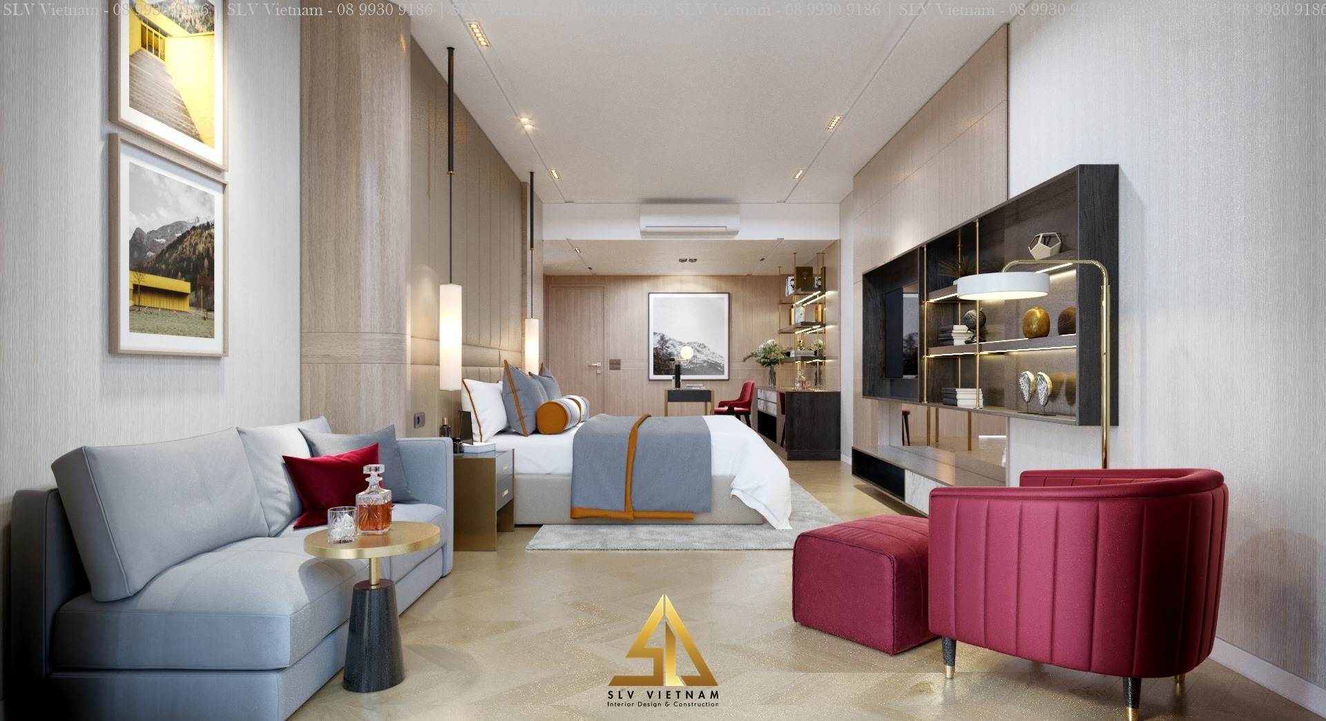 Phòng ngủ 2 (view 1) SLV Vietnam