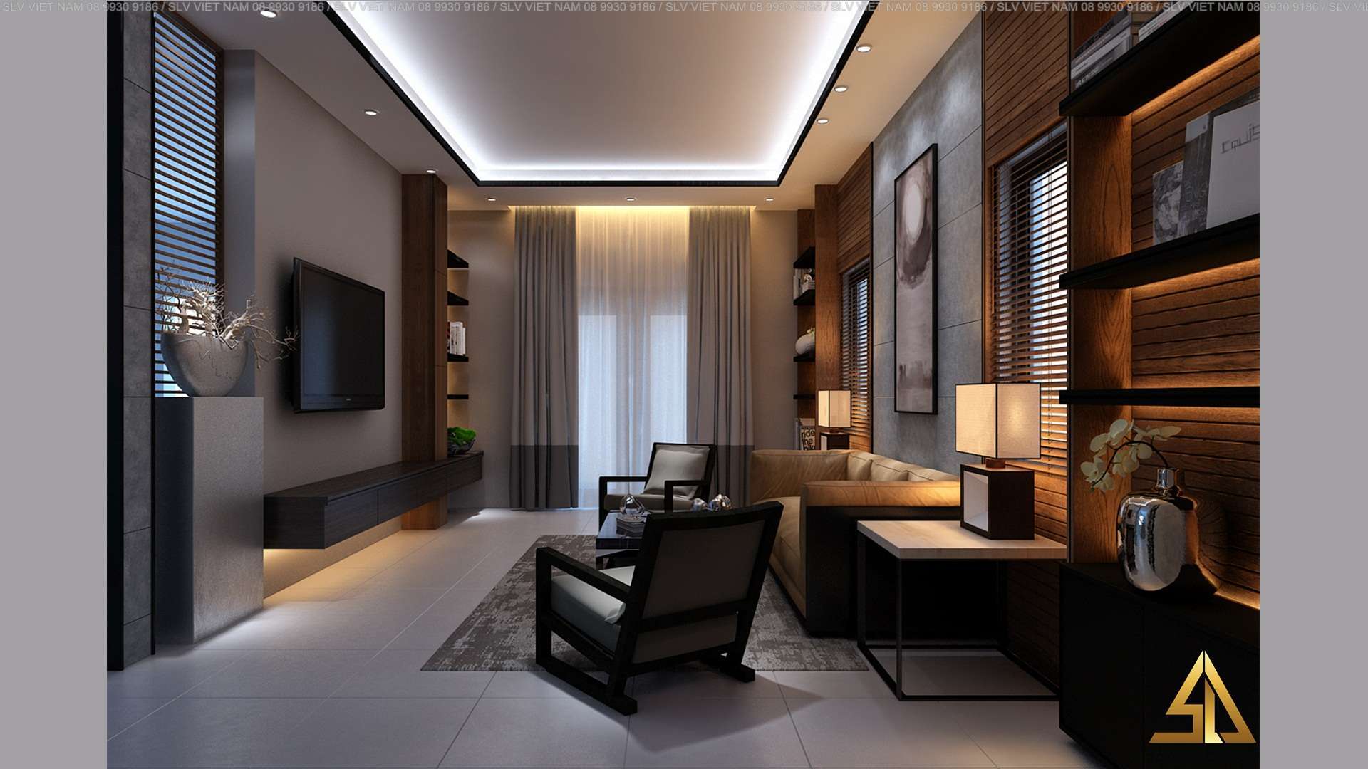 nội thất biệt thự sang trọng