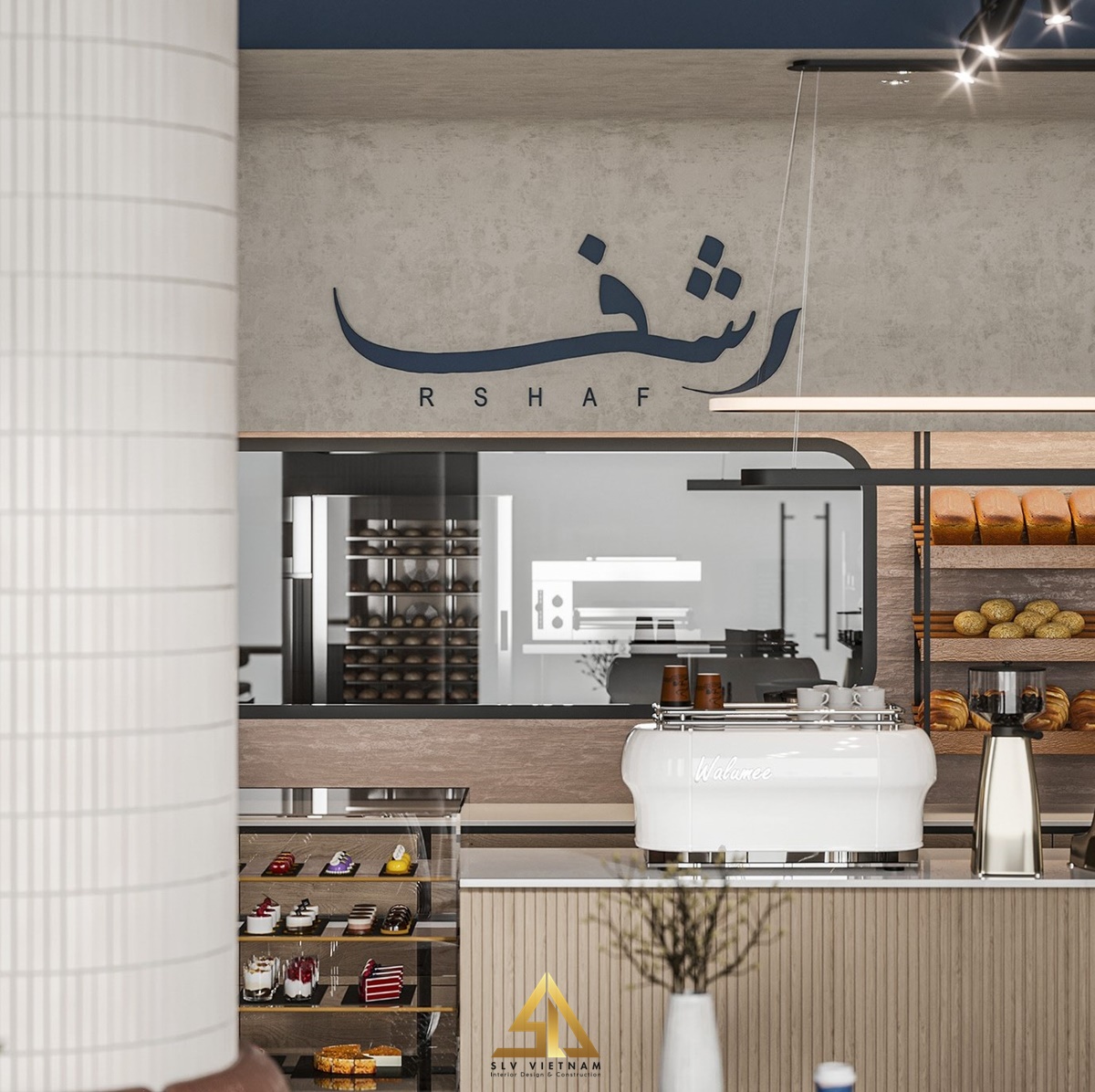Thiết kế cửa hàng cafe đơn giản (Nguồn ảnh: sưu tầm)