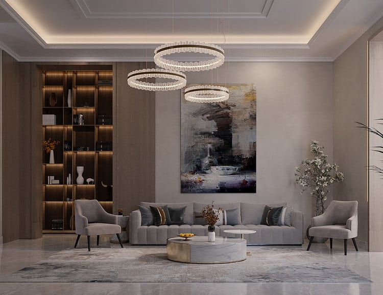 Nội thất biệt thự kiểu Pháp
