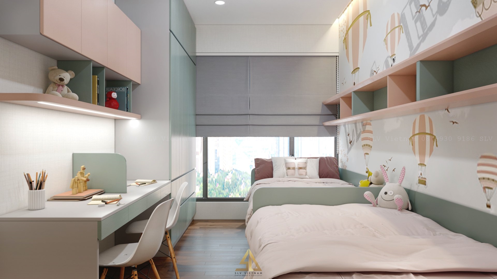 Thiet-ke-noi-that-can-ho-chung-cu-2-phong-ngu-The-Peak-Midtown-view-phong-ngu-phu-1