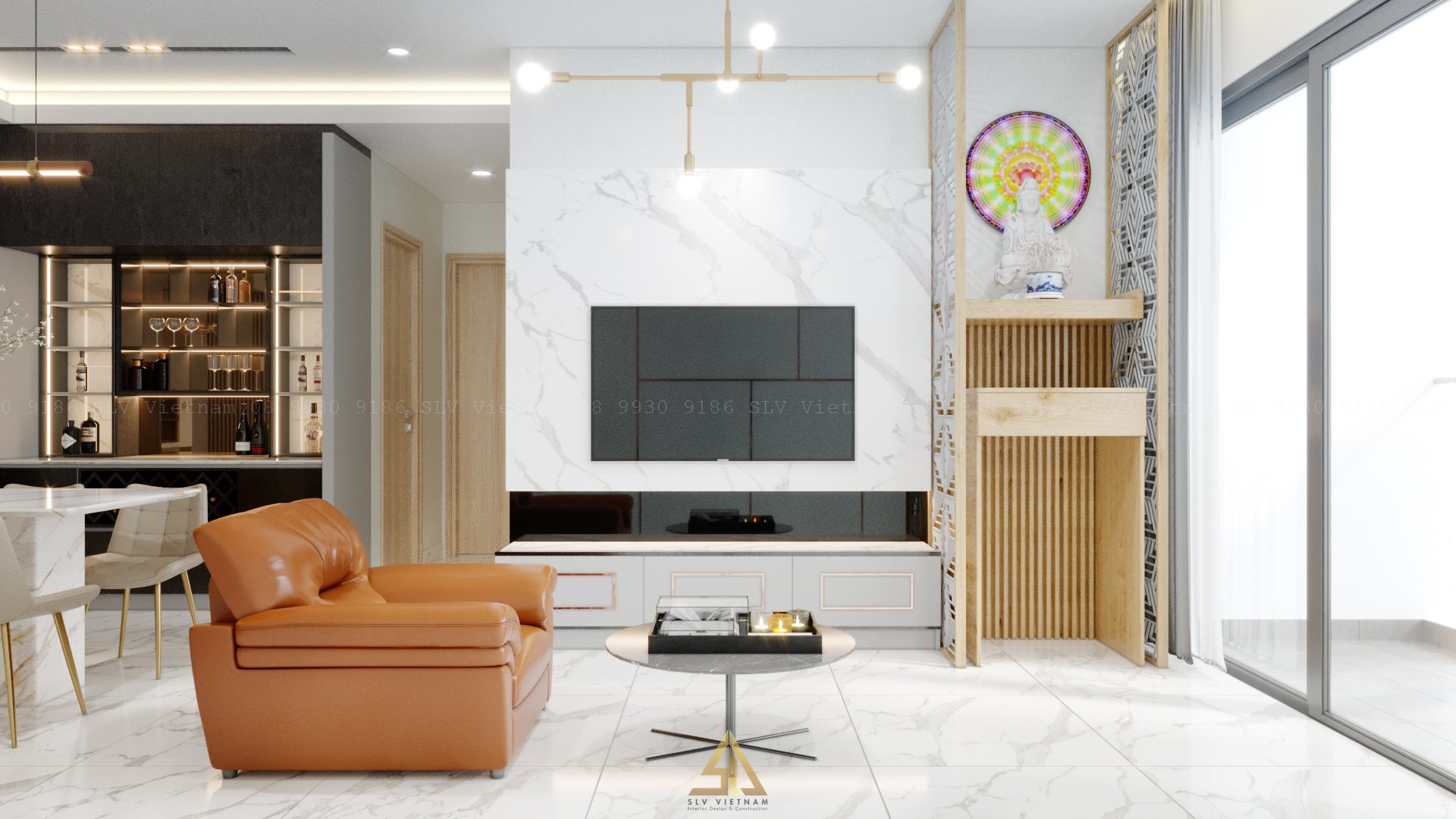 Thiet-ke-noi-that-can-ho-The-Peak-Midtown-view-phong-khach-1