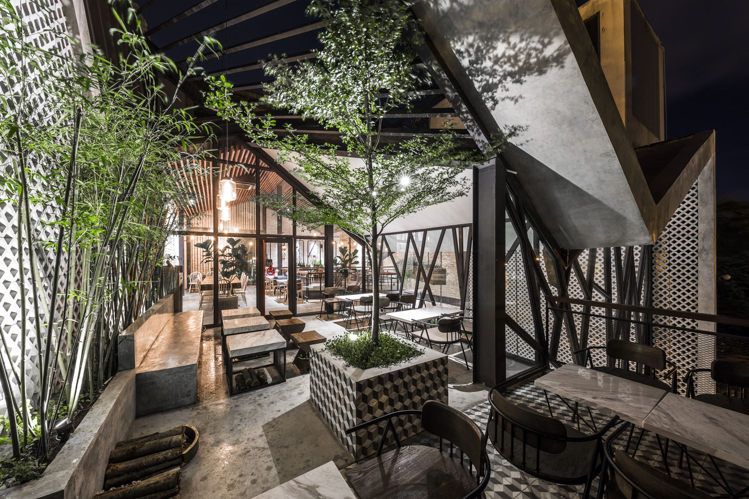 thiết kế nội thất quán cà phê đẹp