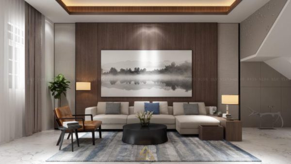 Thiết kế nội thất nhà phố hiện đại