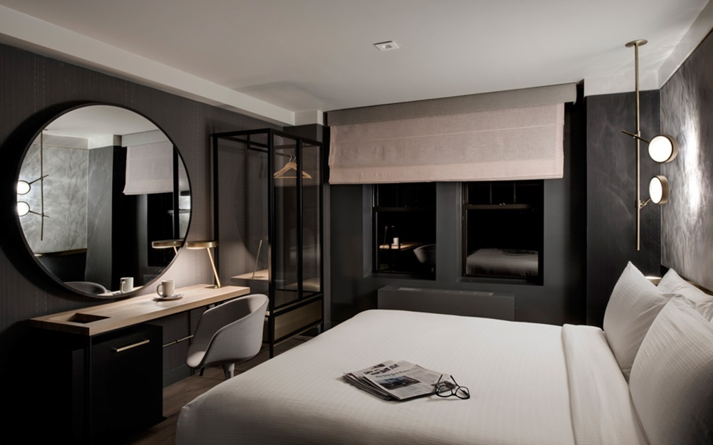 Modern Bedroom Design With Dressing Table and Modern Wardrobe -