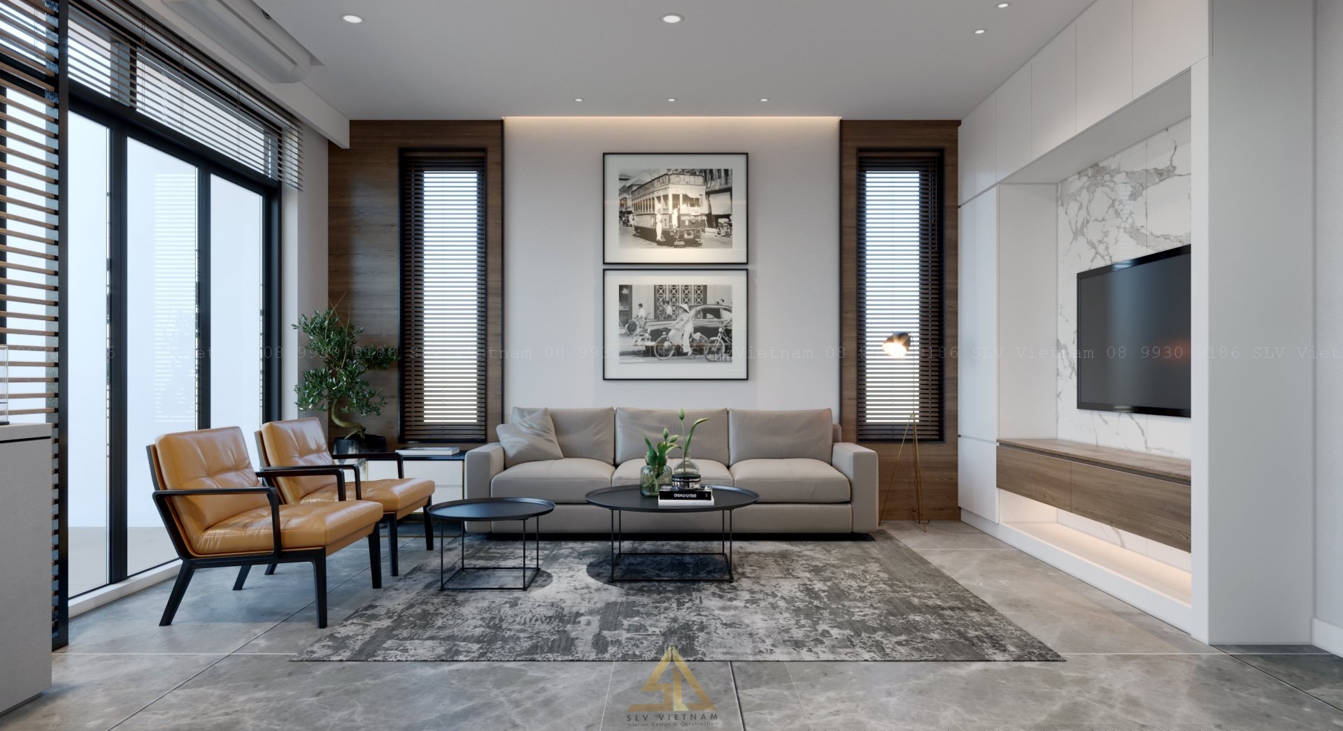 Thi-cong-nha-pho-hien-dai-view-phong-khach-2