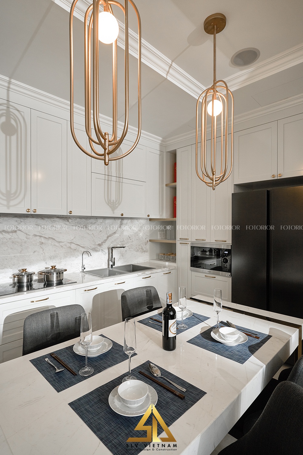 View phòng bếp 2 - Nội thất căn hộ Jamila Khang Điền