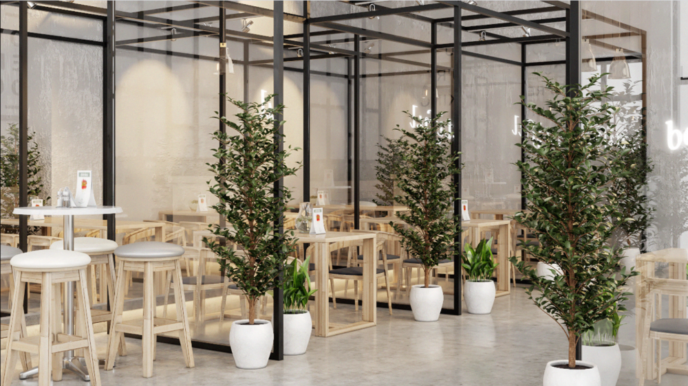 Thiết kế thi công nội thất quán cafe