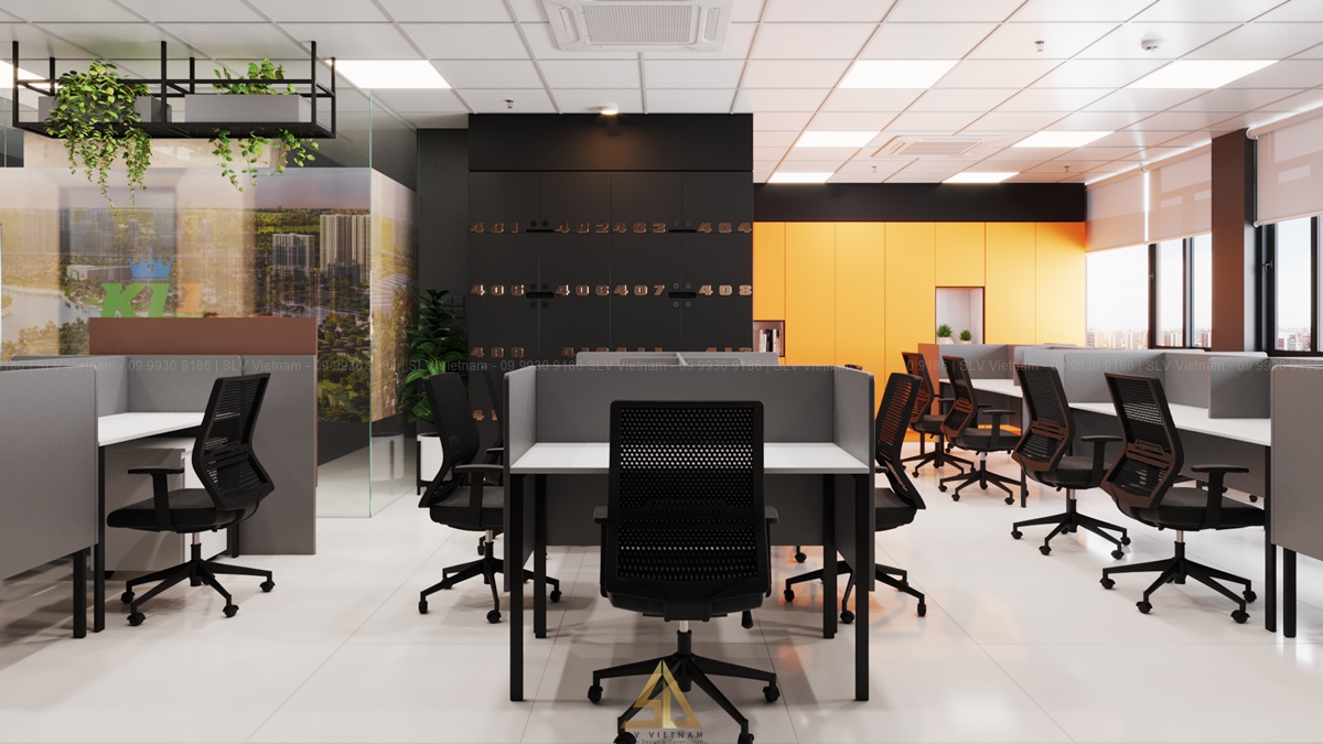 Sản xuất nội thất trong thi công nội thất trọn gói (Nguồn ảnh: SLV Vietnam)