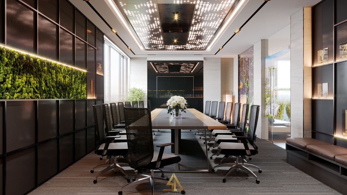 Tính thẩm mỹ tạo nên văn phòng đẹp (Nguồn ảnh: SLV Vietnam)