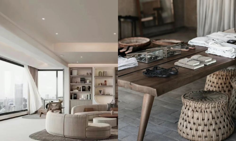 Phong cách nội thất wabi sabi và minimalism
