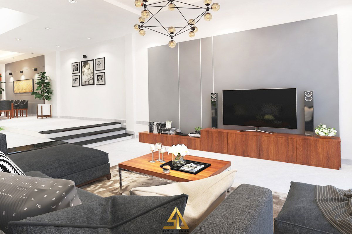 Ghế sofa to cho phòng khách diện tích rộng