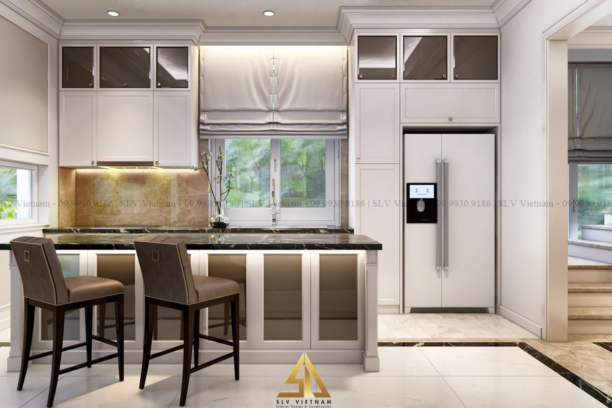 Quầy bar đầy đủ ánh sáng ( Dự án của SLV Vietnam )