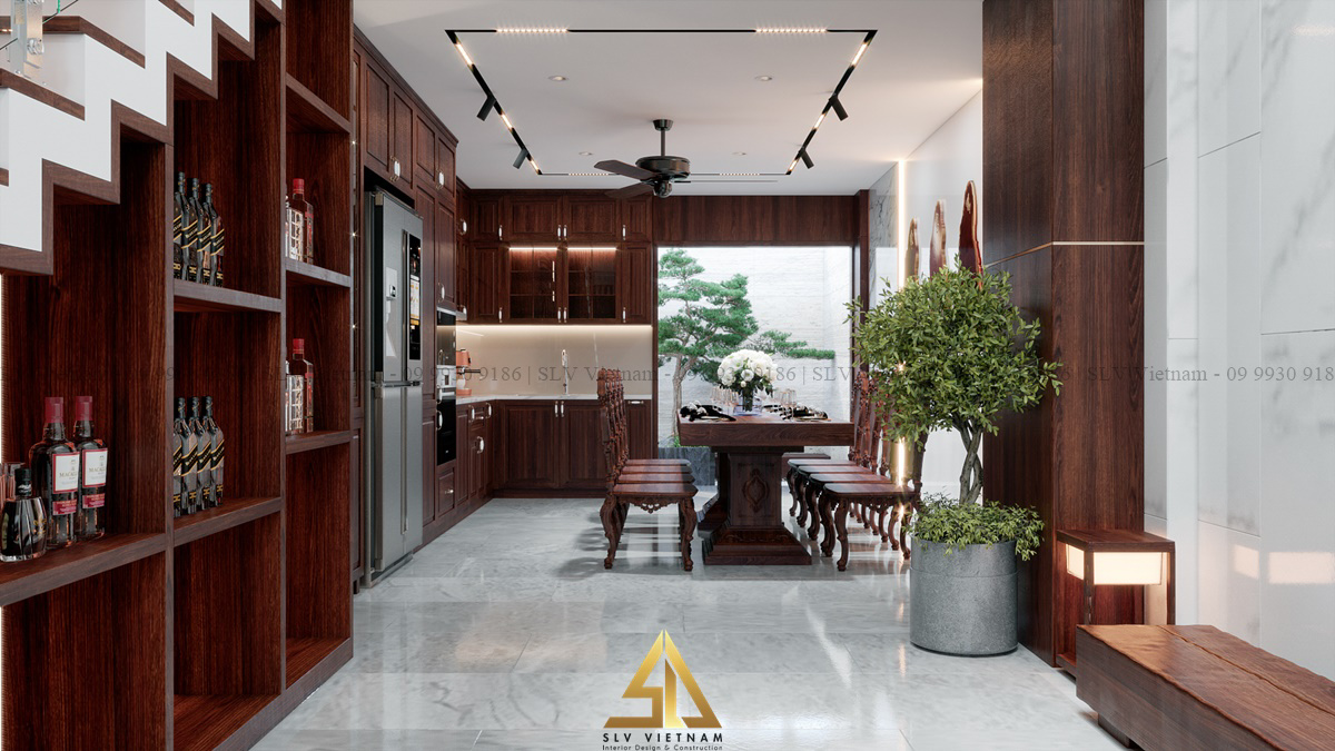 Cây xanh điều hòa không gian cực tốt (Dự án của SLV Vietnam)