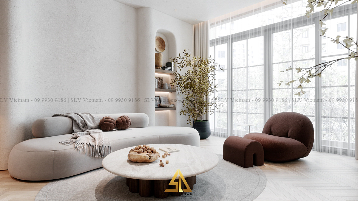 Ghế sofa có kiểu dáng độc đáo (Nguồn ảnh: SLV Vietnam)