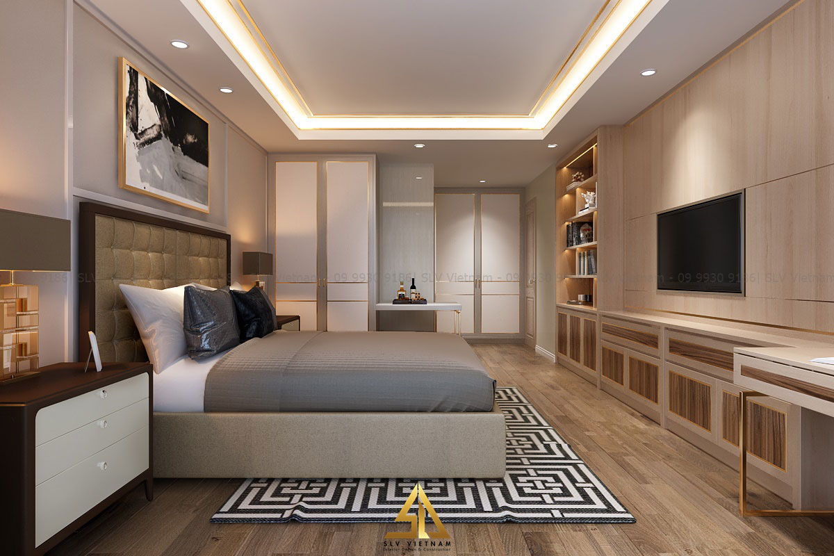 Ánh sáng ấm áp giúp nâng cao chất lượng giấc ngủ (Dự án của SLV Vietnam)