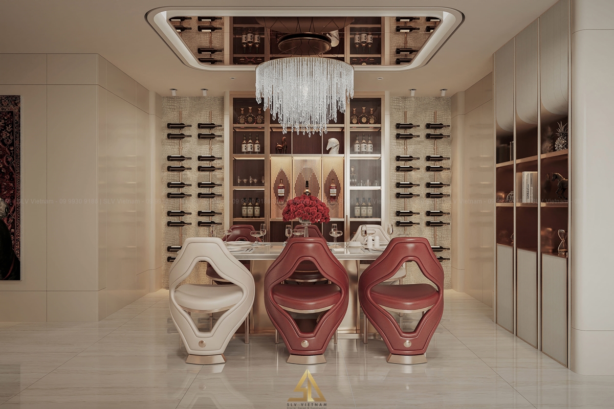 Hệ tủ rượu đẳng cấp (Nguồn ảnh: SLV Vietnam)