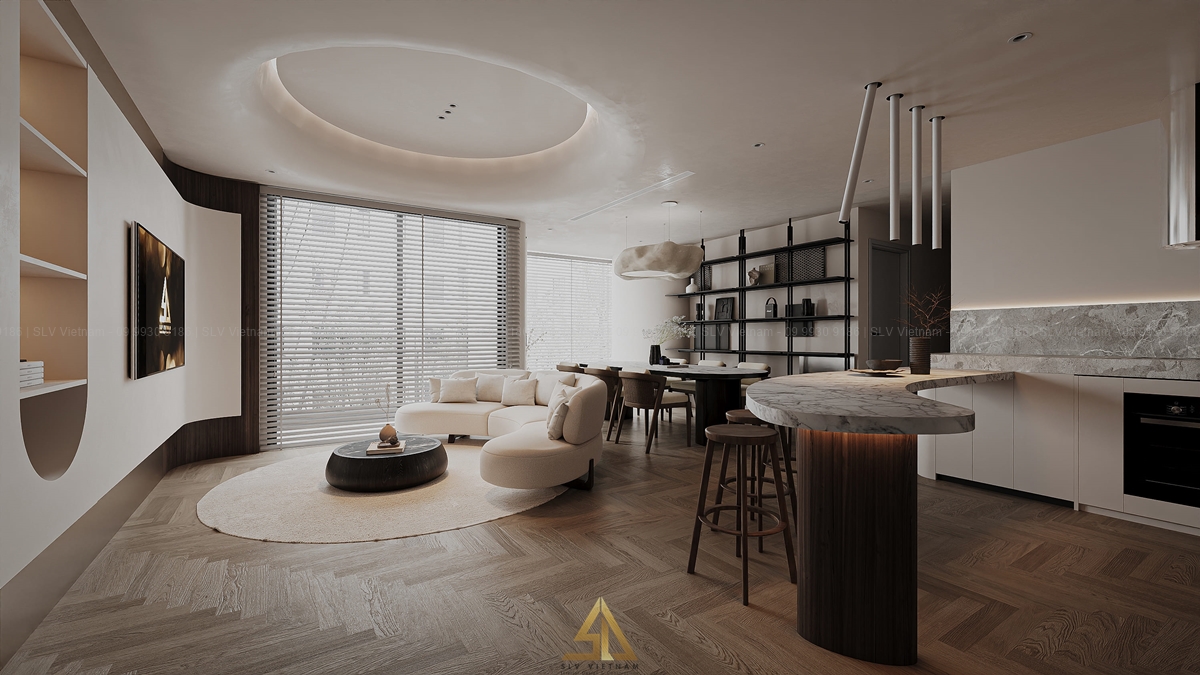 Lựa chọn đồ nội thất có kích thước hài hòa với không gian (Nguồn ảnh: SLV Vietnam)