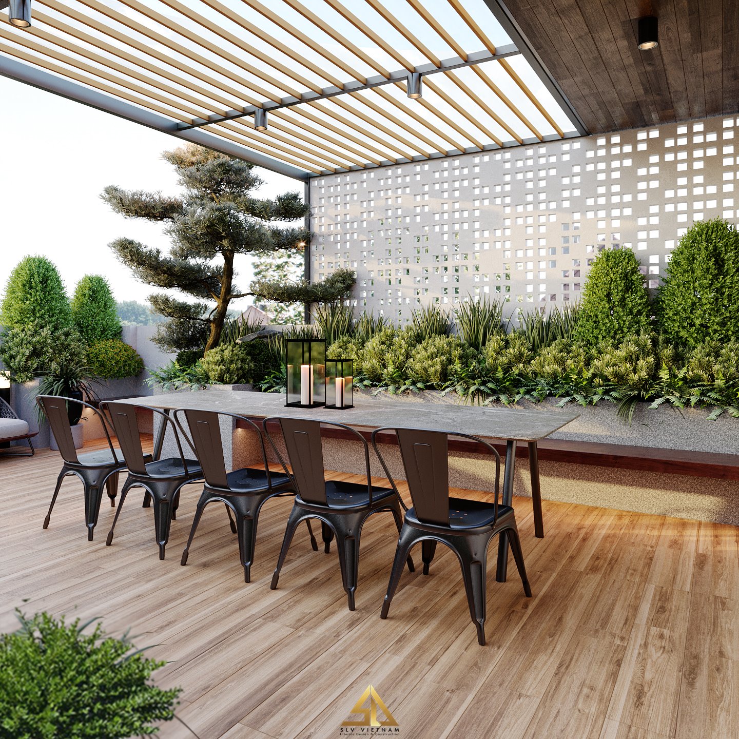 Sân thượng (view 3) SLV Vietnam