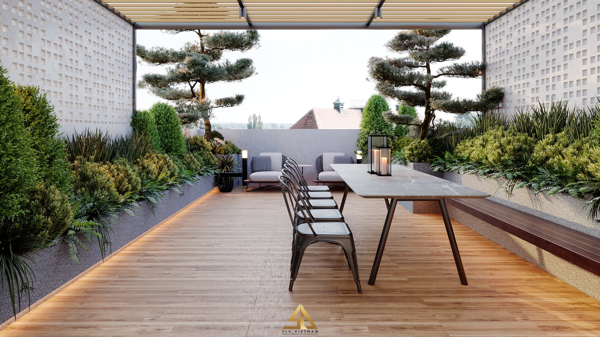 Sân thượng (view 1) SLV Vietnam