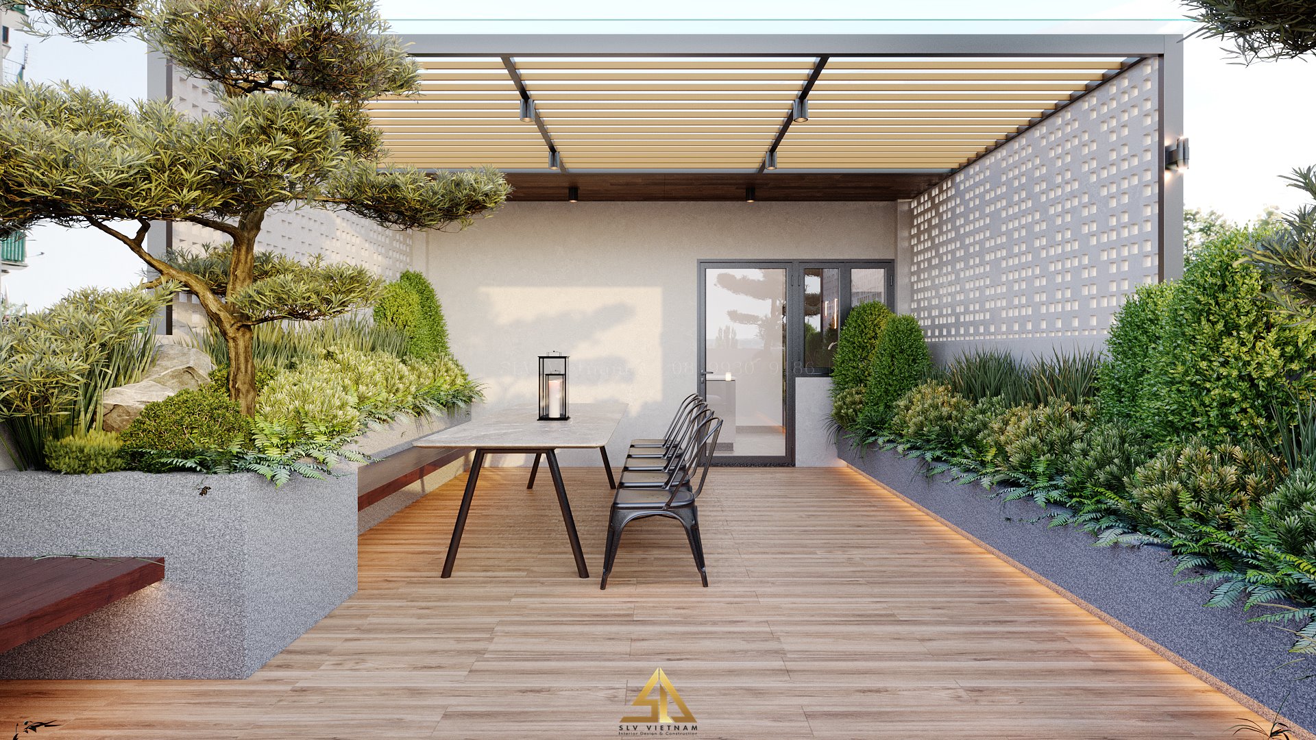 Sân thượng (view 2) SLV Vietnam