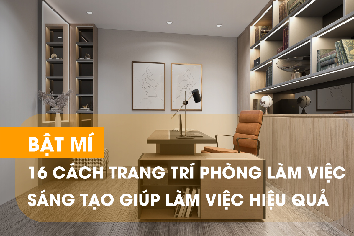 16 ý tưởng trang trí phòng làm việc khoa học
