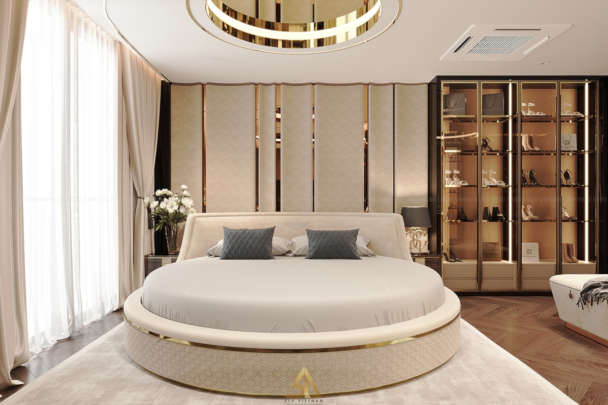 Mẫu 4: Nội thất kiểu dáng bo tròn ấn tượng (Nguồn ảnh: SLV Vietnam)