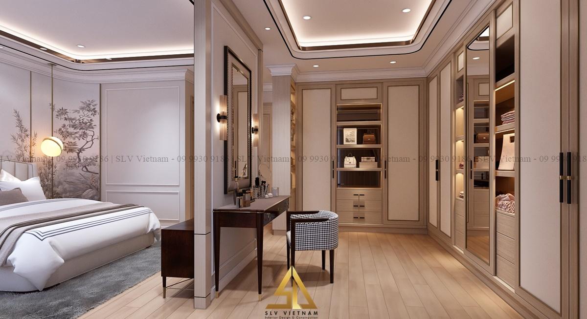 Sử dụng vách ngăn phân chia khu vực (Dự án của SLV Vietnam)