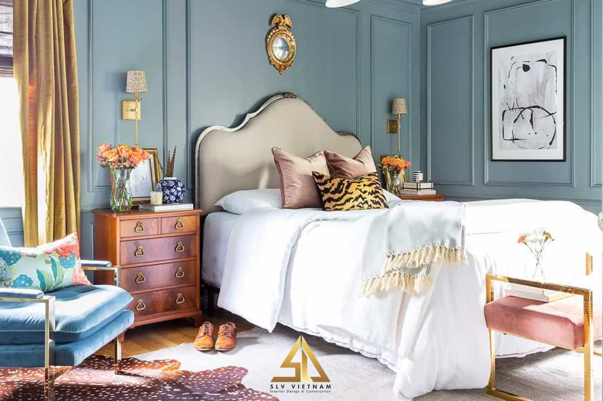Thiết kế phòng ngủ theo phong cách vintage(Nguồn ảnh: sưu tầm)