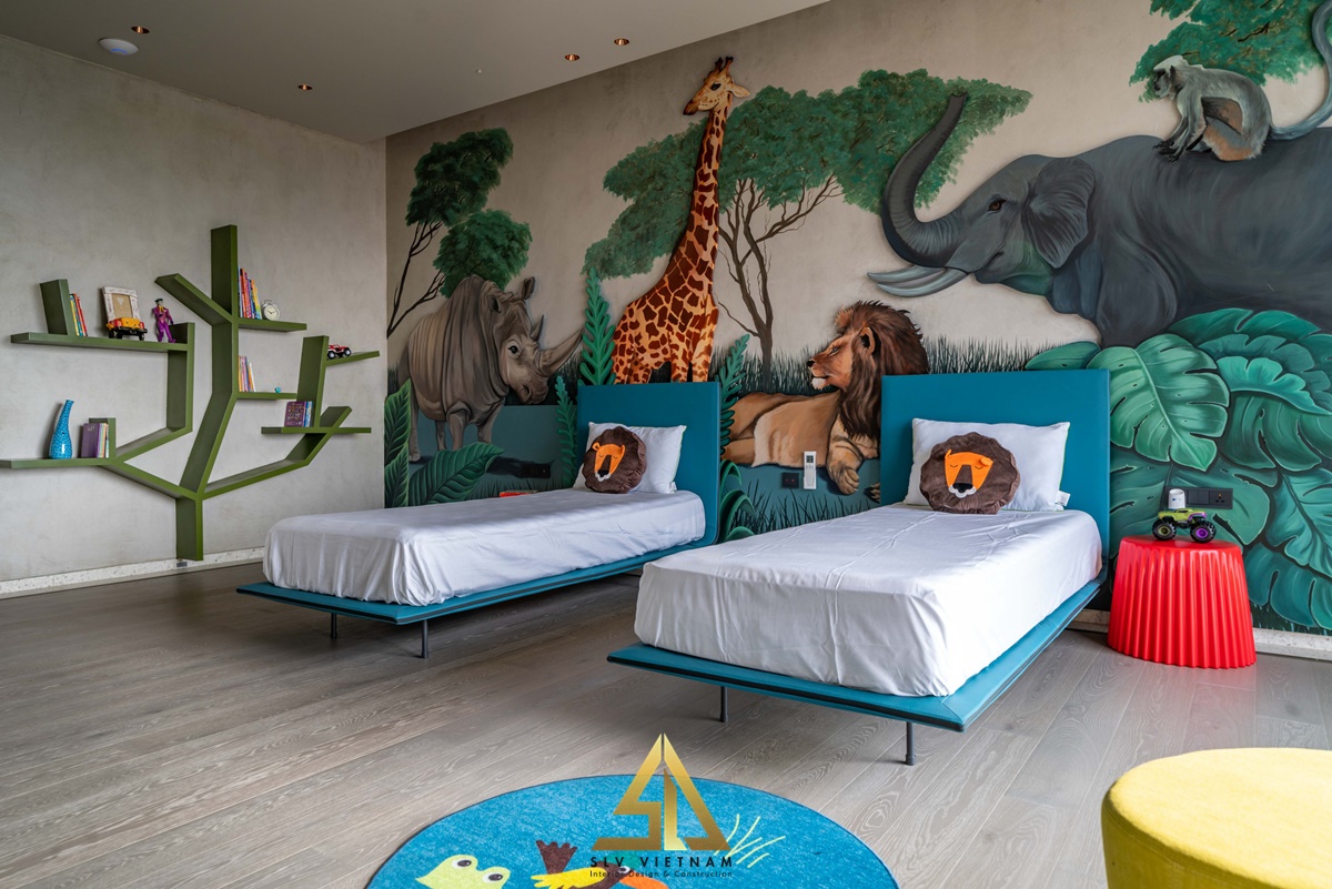 Thiết kế phòng ngủ trẻ em hợp phong thủy (Nguồn ảnh: sưu tầm)