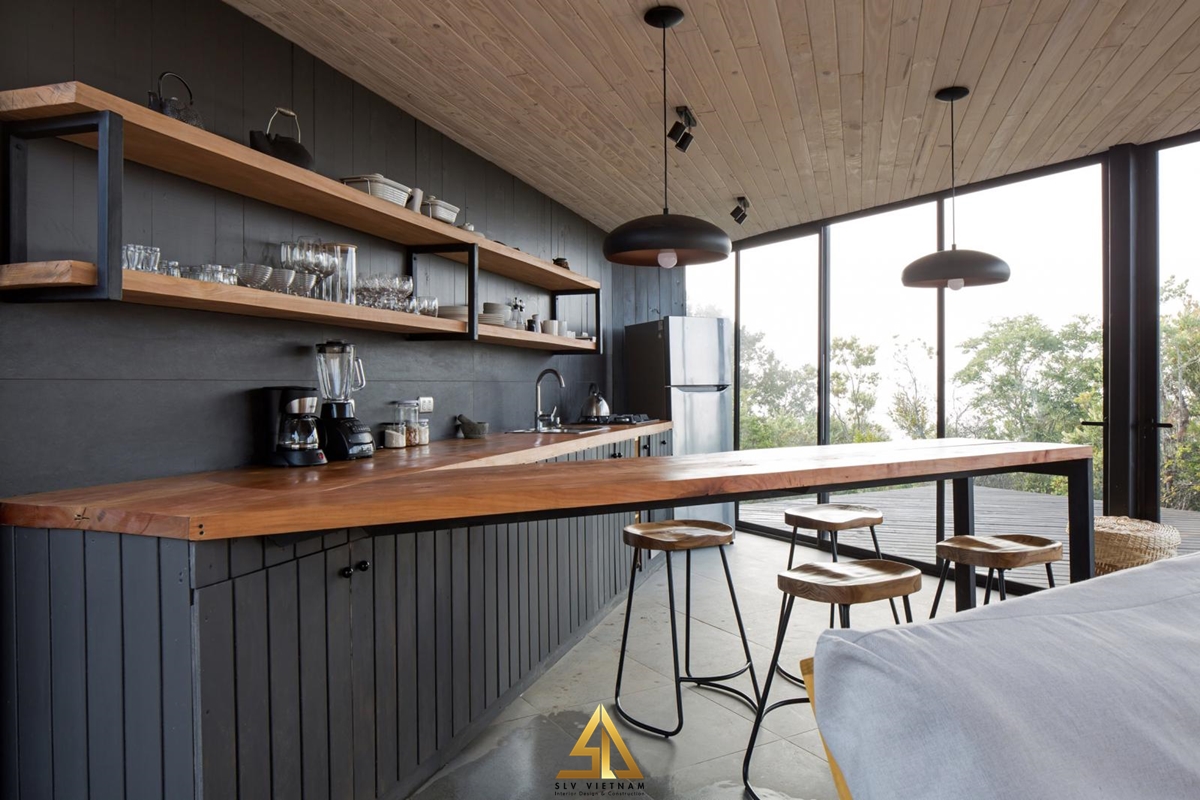 Thiết kế quầy bar ấn tượng