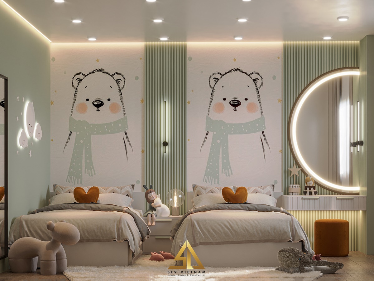 Trang trí nhân vật hoạt hình bé yêu thích (Nguồn ảnh: sưu tầm)