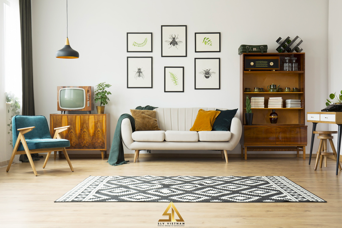Không gian Retro ấm áp (Nguồn ảnh: Sưu tầm)