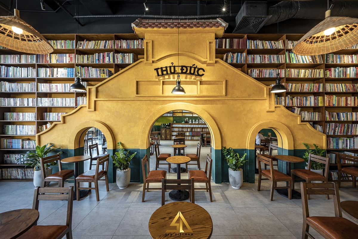 Quán cafe tái hiện lại hình ảnh Sài Gòn xưa(Nguồn ảnh: Sưu tầm)