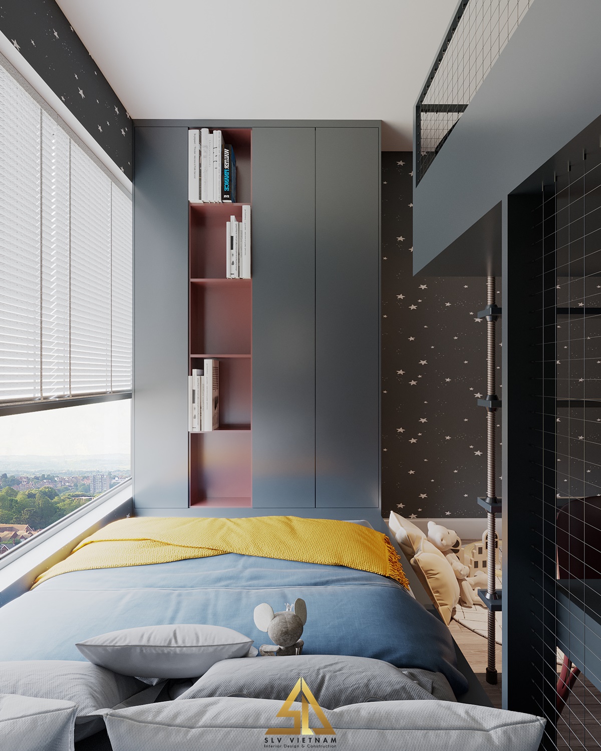 Phòng ngủ trẻ em (view 4) SLV Vietnam