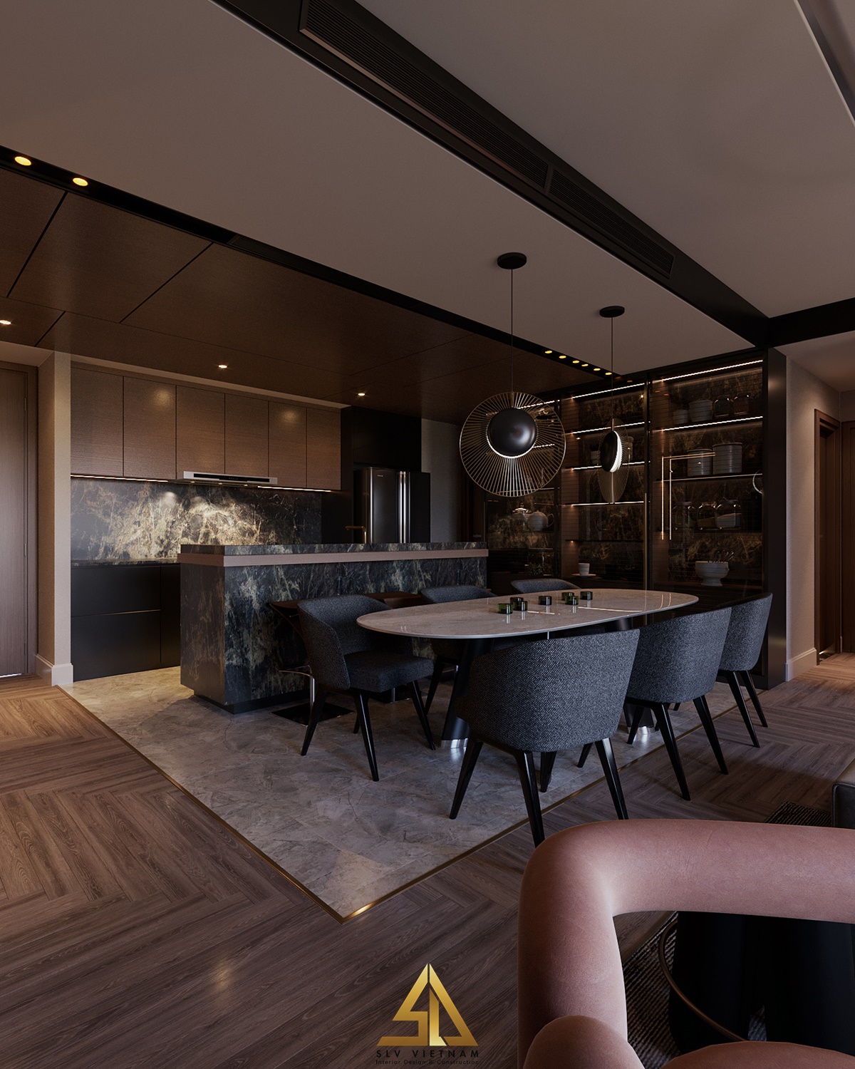 Khách bếp (view 5) SLV Vietnam