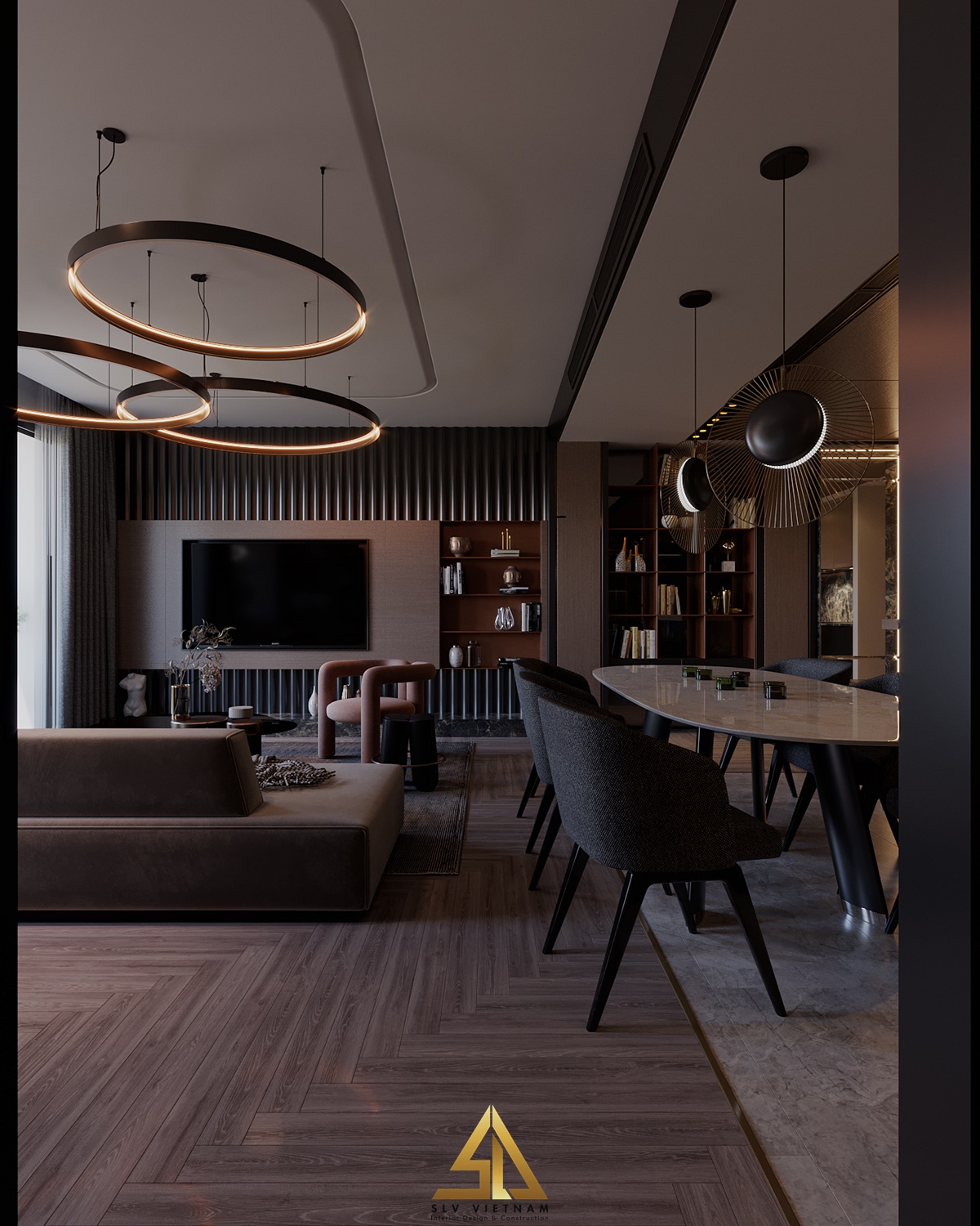 Khách bếp (view 3) SLV Vietnam