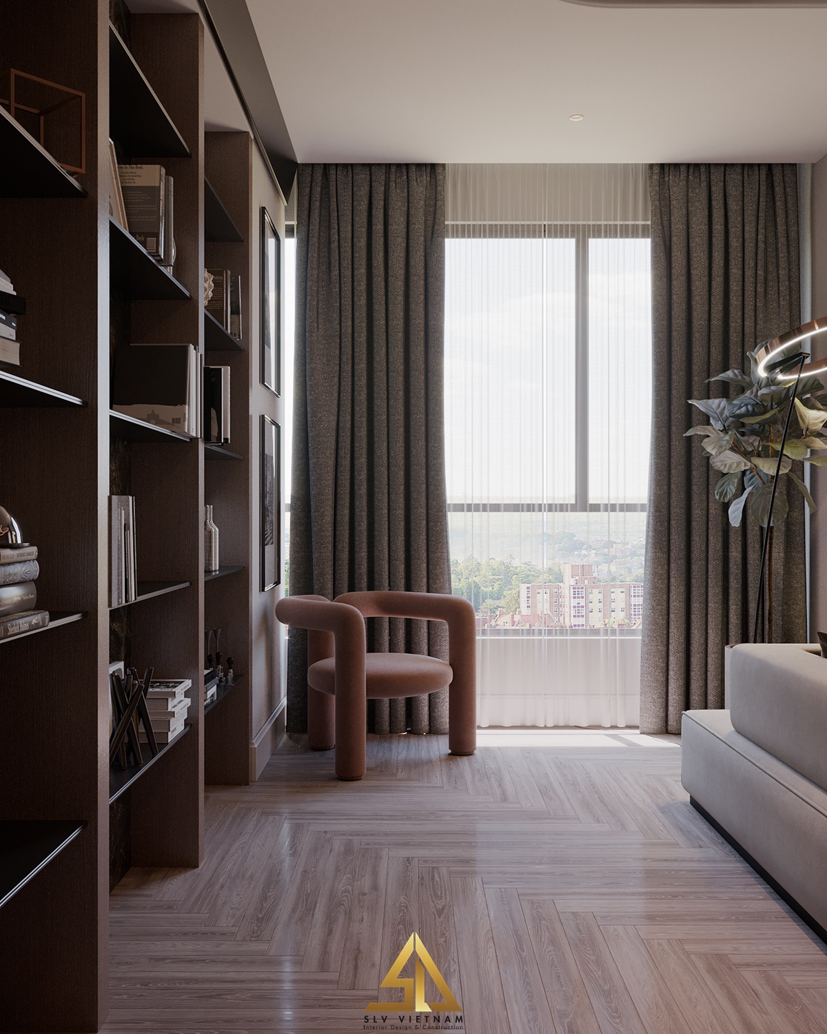 Khách bếp (view 2) SLV Vietnam