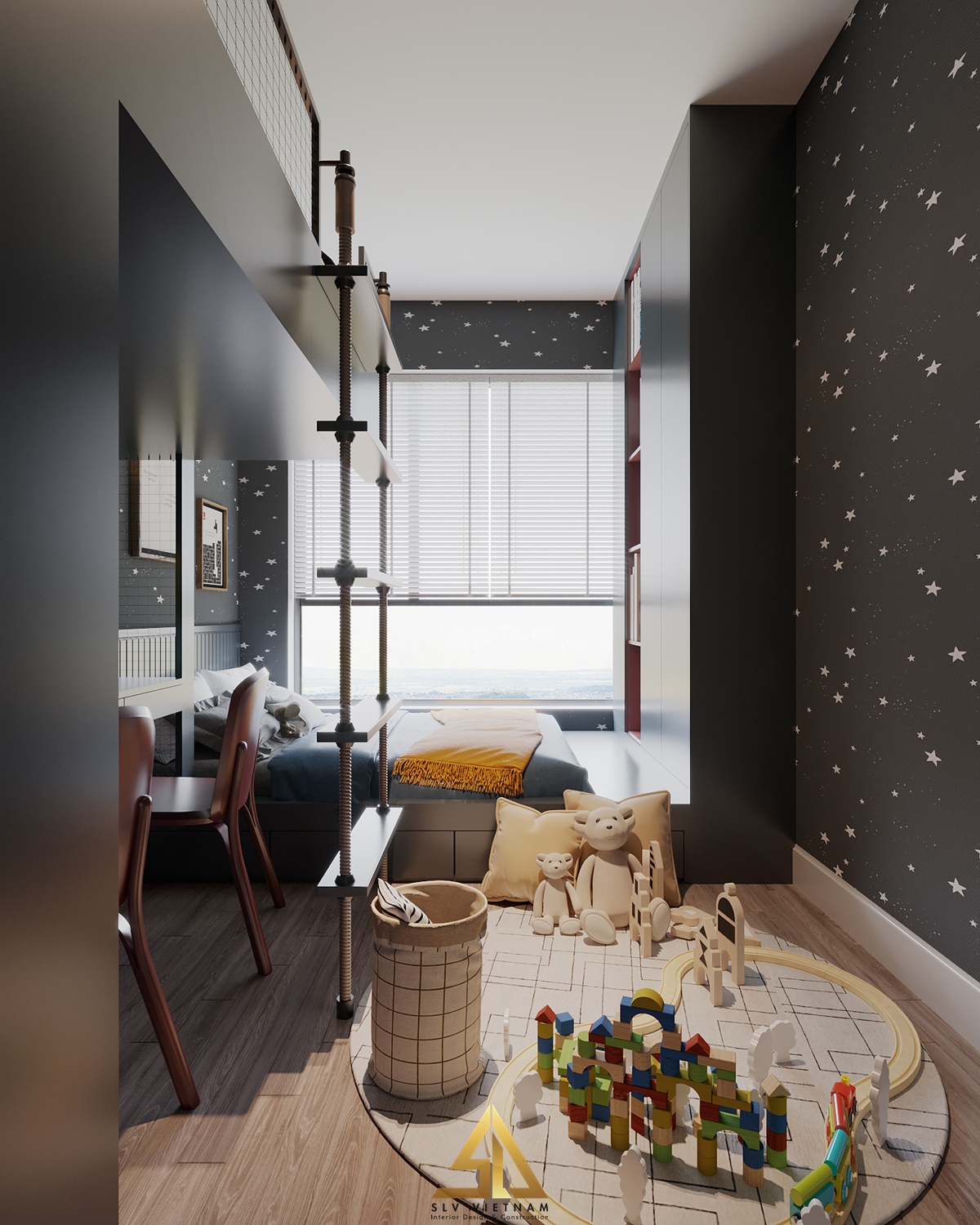 Phòng ngủ trẻ em (view 1) SLV Vietnam