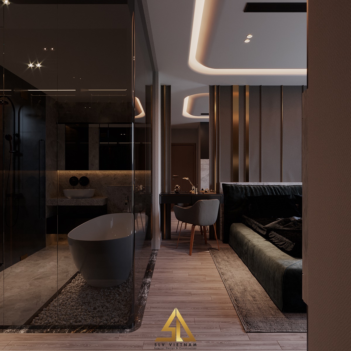 Phòng ngủ master (view 7) SLV Vietnam