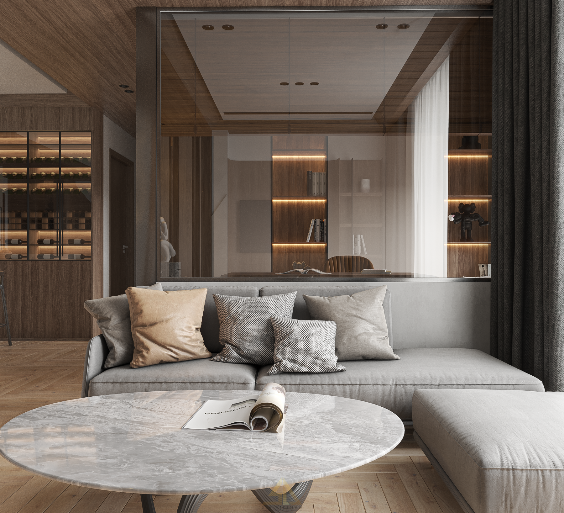 Phòng khách (view 2) SLV Vietnam