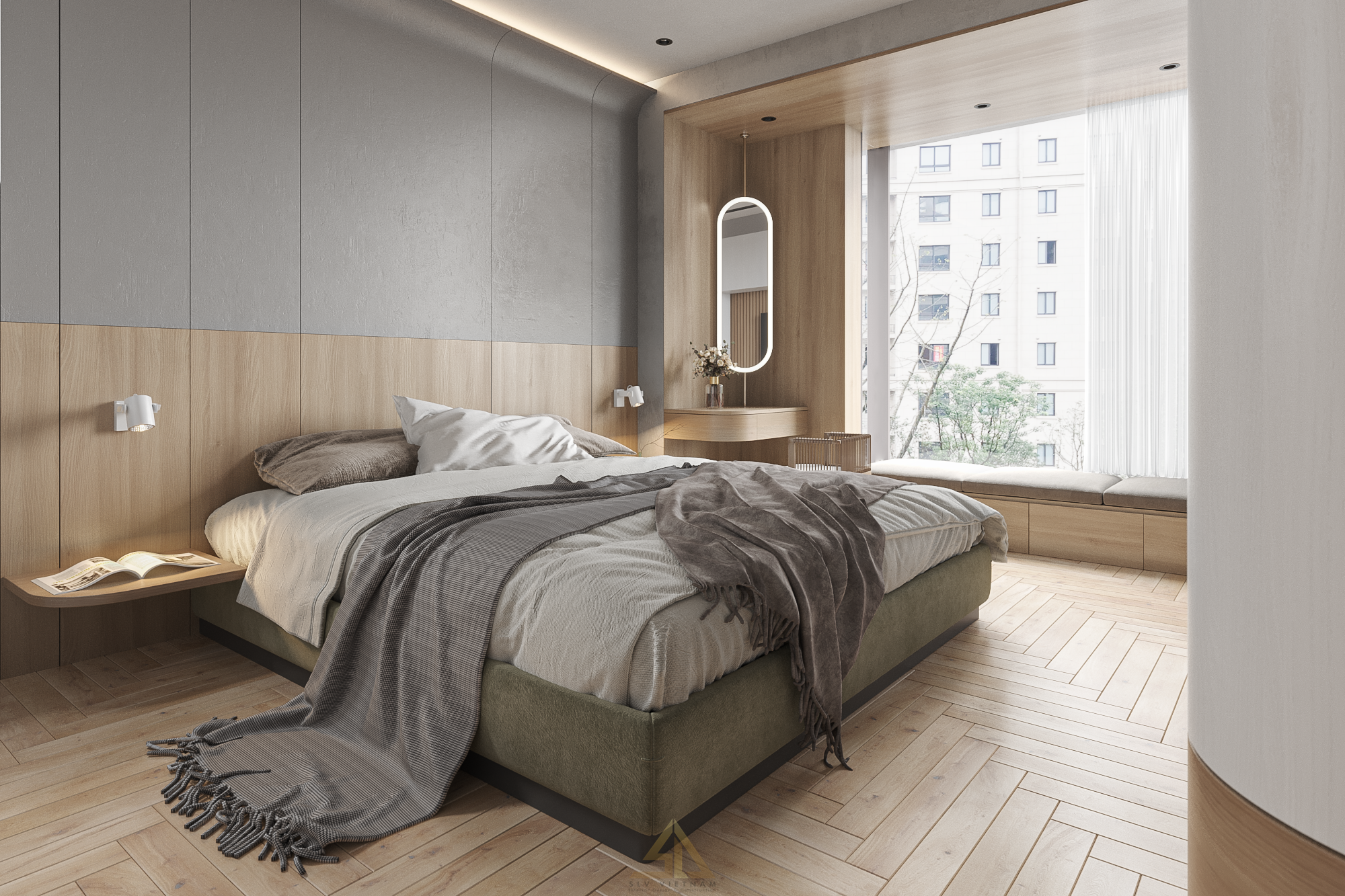 Phòng ngủ 1 (view 1) SLV Vietnam