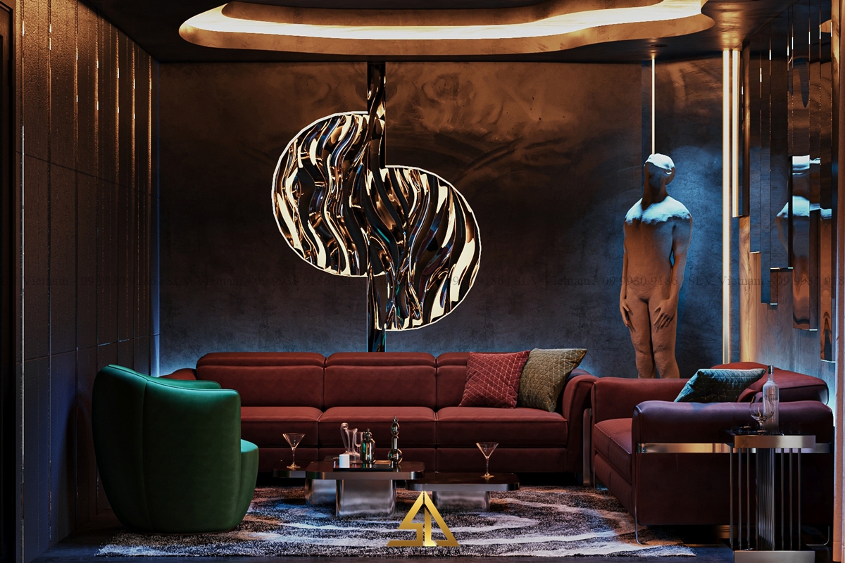Nội thất thiết kế độc đáo tạo phong cách riêng (Nguồn ảnh: SLV Vietnam)