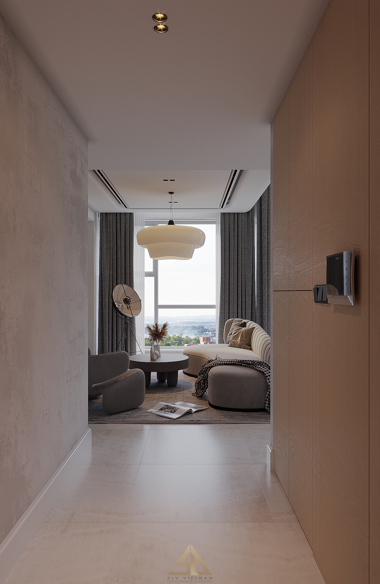 Sảnh vào nhà SLV Vietnam