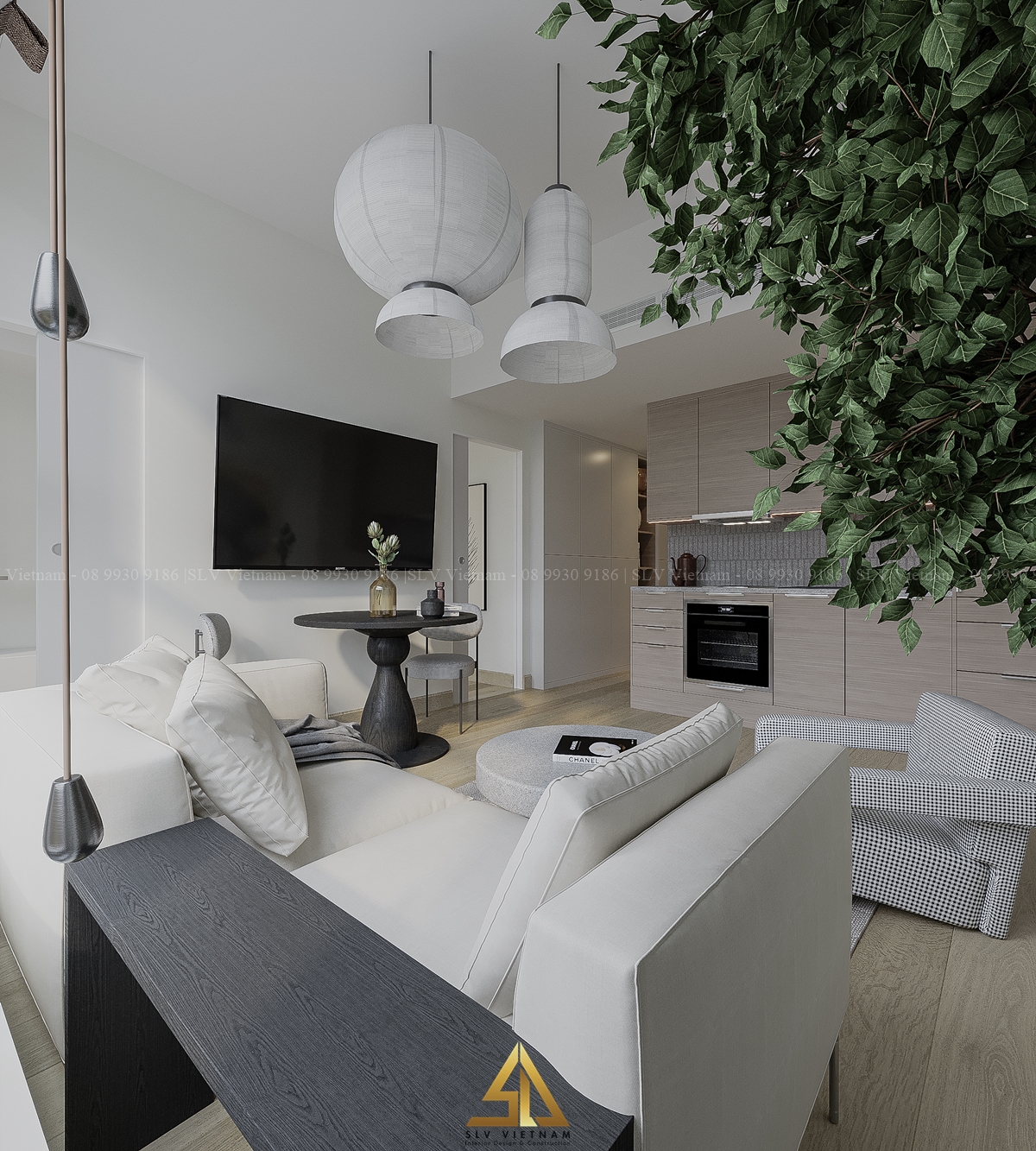 Khách bếp (view 2) SLV Vietnam