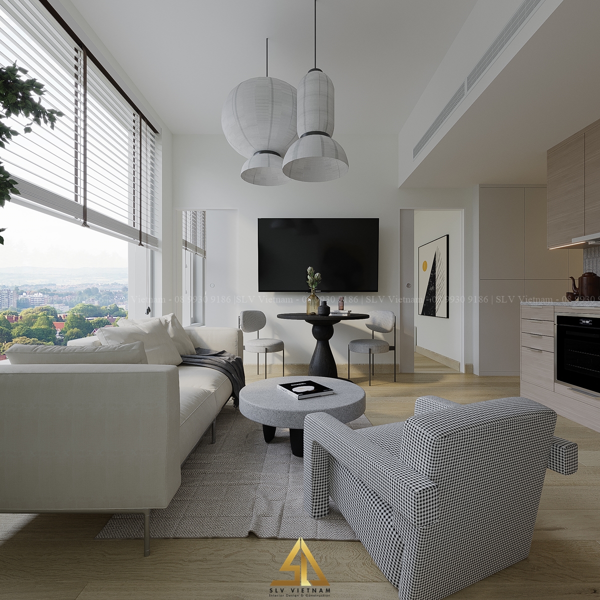 Khách bếp (view 1) SLV Vietnam