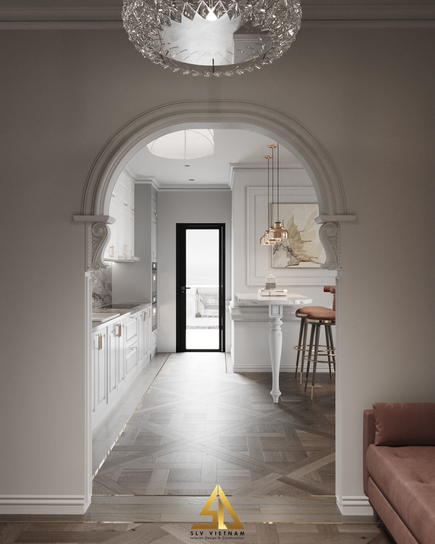 Phòng bếp (view 2) SLV Vietnam