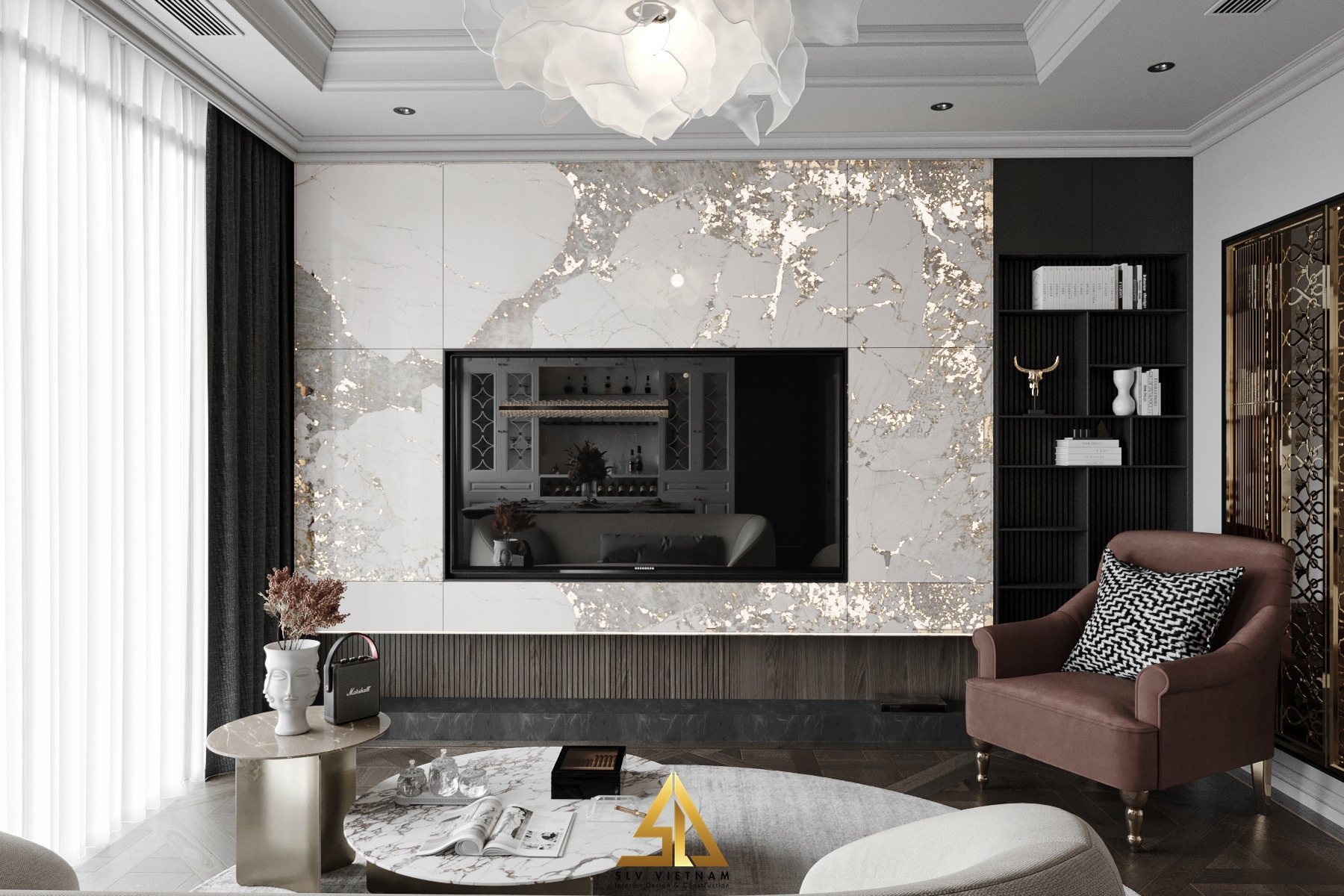 Phòng khách (view 2) SLV Vietnam
