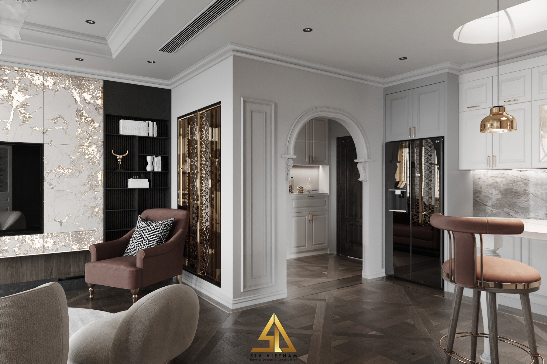 Phòng bếp (view 1) SLV Vietnam